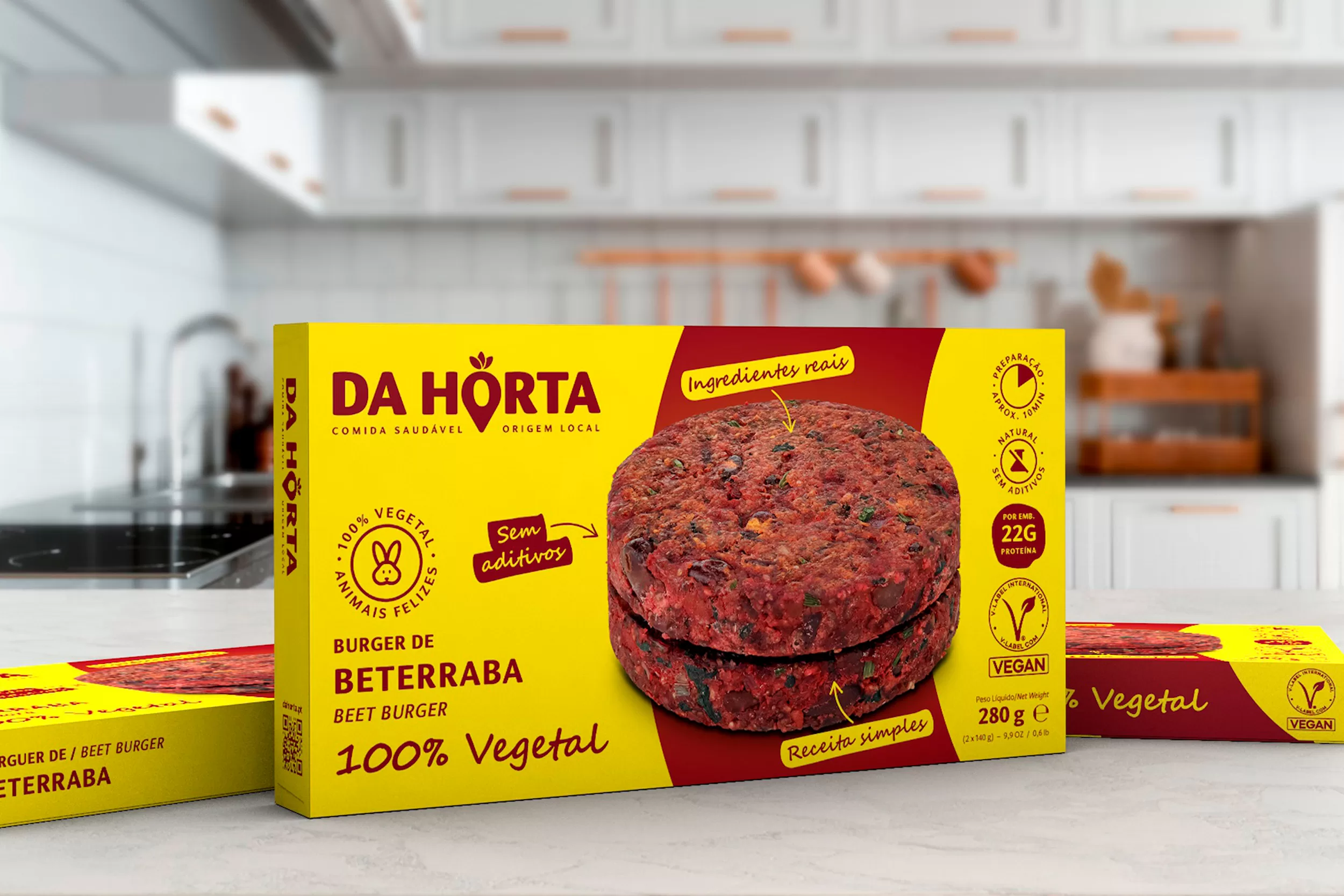 Burger de Beterraba Da Horta